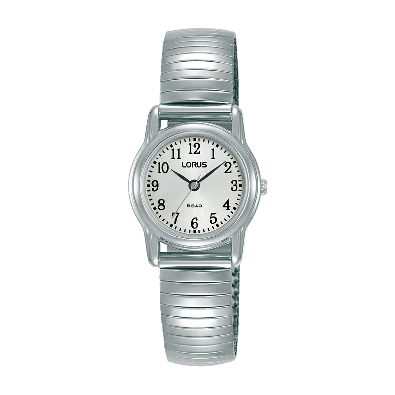 Lorus Classic RRX33HX9 Damenuhr Weiß • Mineralglas • Zugband