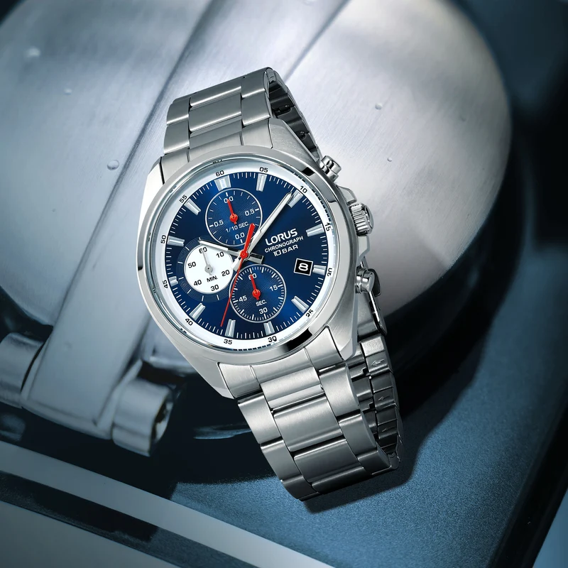 Lorus Sport RM383JX9 Herren Armbanduhr • Chronograph • Mineralglas