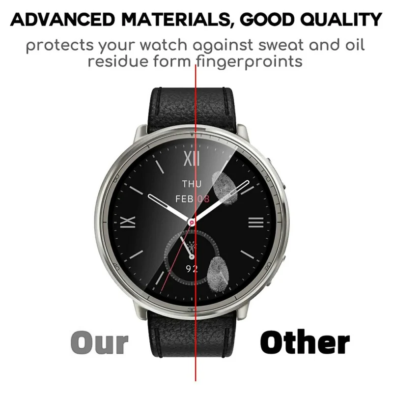 Amazfit Active 2 Silikon HD Displayschutz