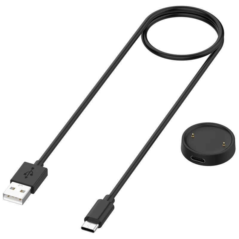 1m Plastik Amazfit Active 2 Type-C Ladegerät