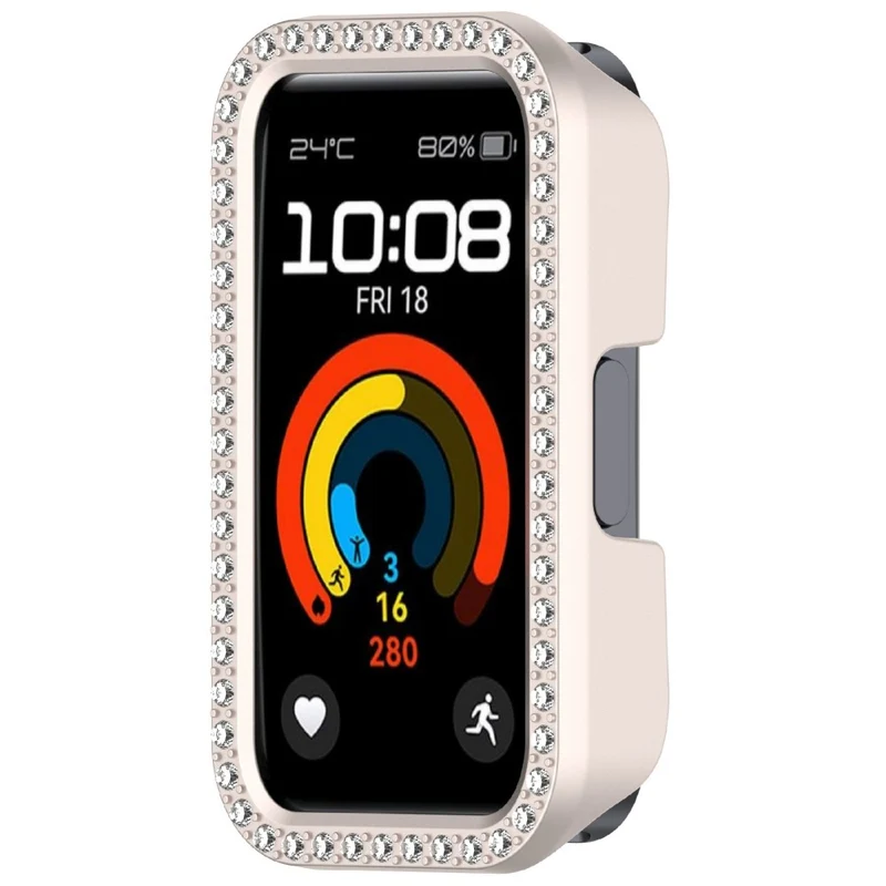 Huawei Band 9 / Huawei Band 8 Schützende Strass und Silikon Universell Bumper