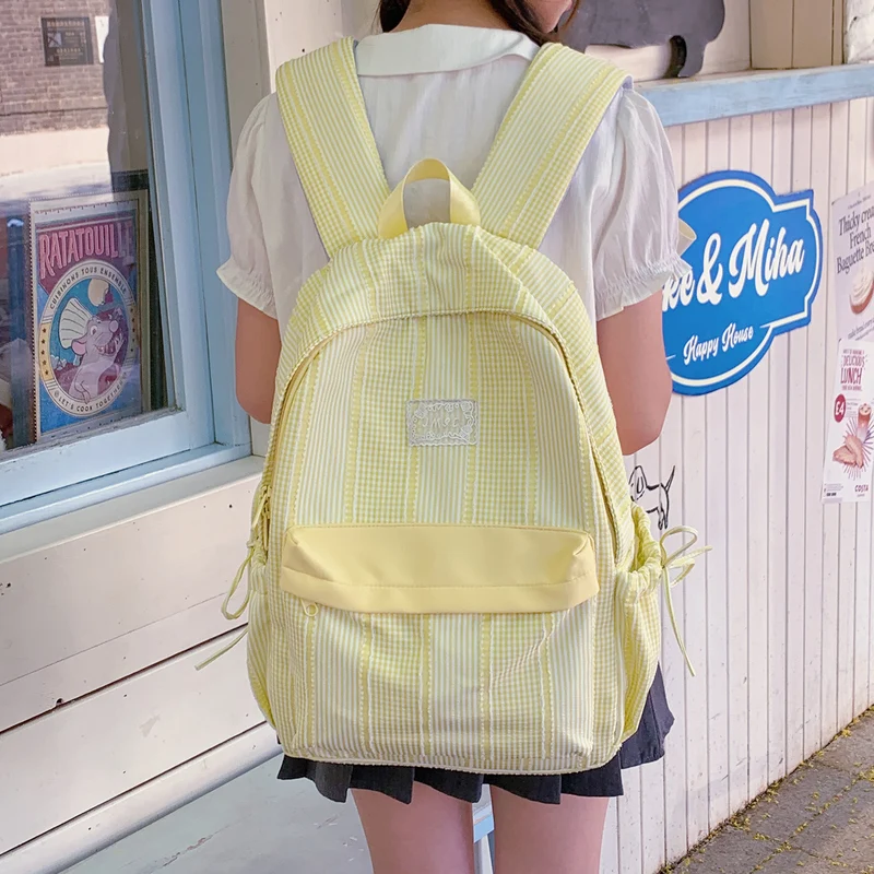 Süßes Karodesign-Rucksack Karnz