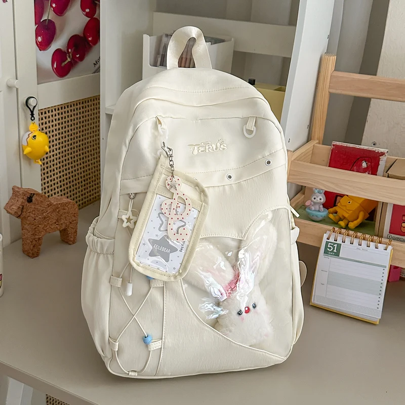 Süßer Charakter-Themen-Transparenter Rucksack Karnz