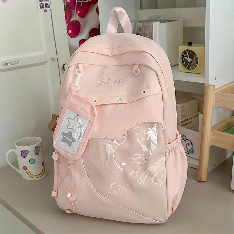 Süßer Charakter-Themen-Transparenter Rucksack Karnz