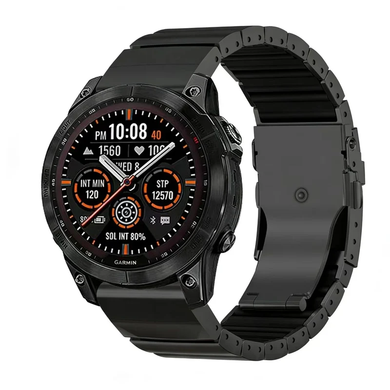 Garmin Fenix 9 Pro - 47mm Titan Hybridarmband (Schwarz)