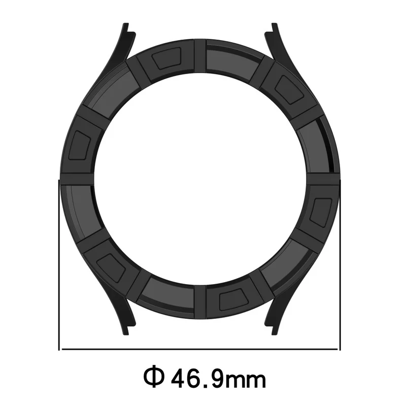 Samsung Galaxy Watch 7 44mm Stoßfest Silikon Bumper