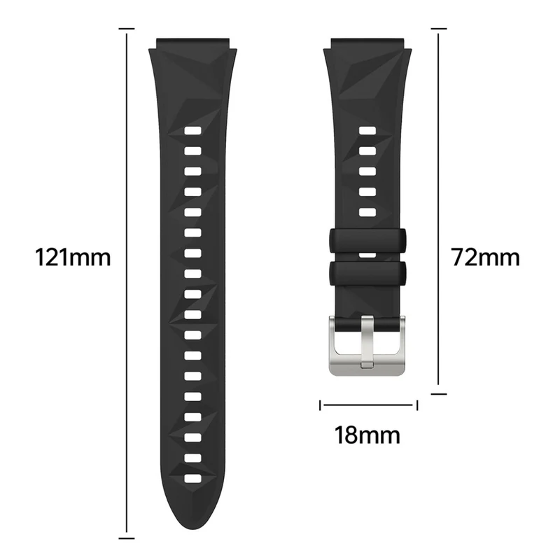 Weich Huawei Smartwatch Silikon Universell Armband