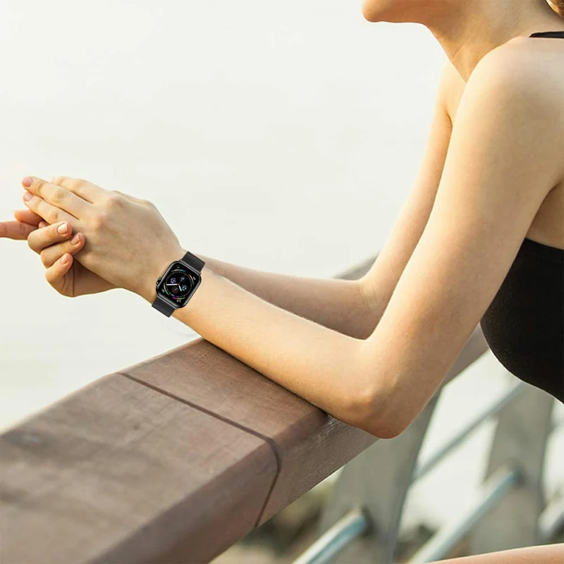 Super Schön Apple Smartwatch Metall Universell Armband