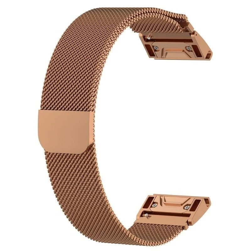 Garmin Fenix 9 Pro - 51mm Milanese Armband (Roségold)