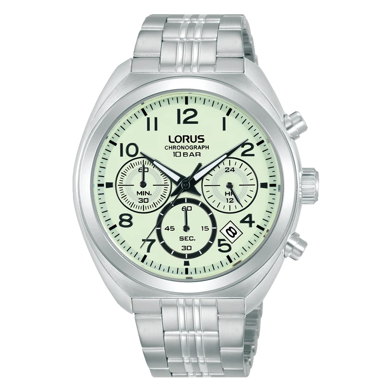 Lorus Sports RT393KX9 Herrenuhr Chronograph • Mineralglas • 10 bar wasserdicht