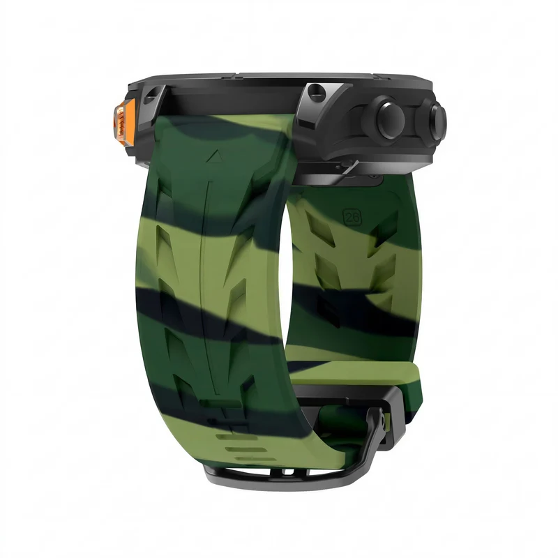 Garmin Approach S60 Race Silikonarmband (Tarngrün)