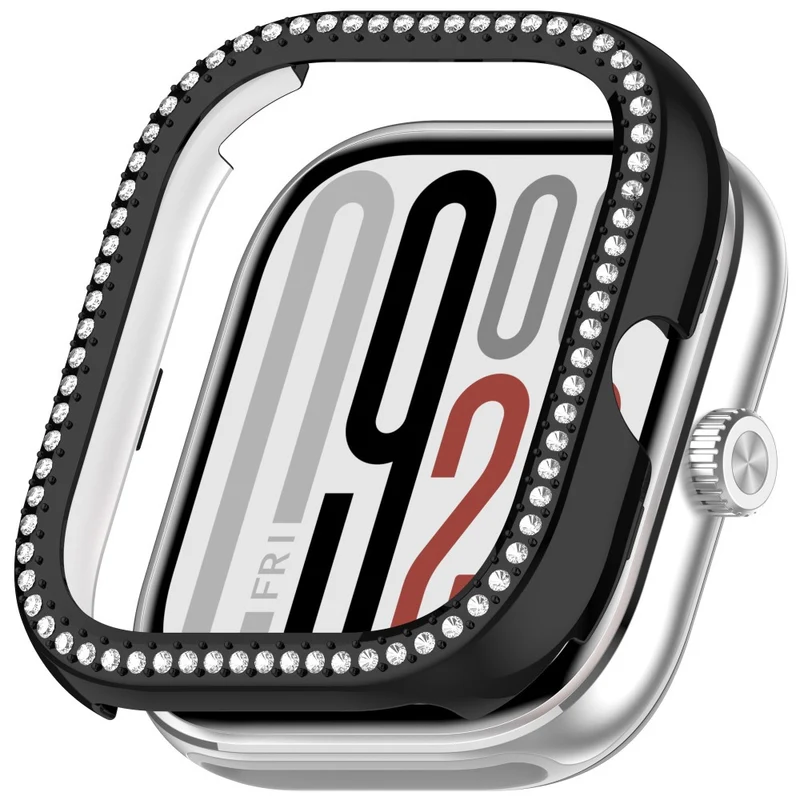 Xiaomi Redmi Watch 5 Schützende Strass und Silikon Bumper