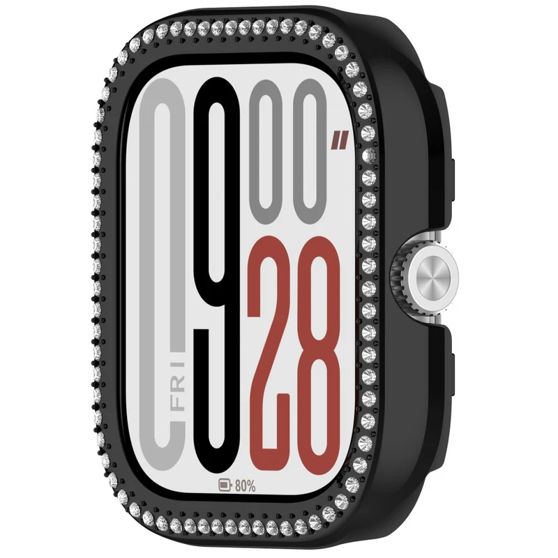 Xiaomi Redmi Watch 5 Schützende Strass und Silikon Bumper