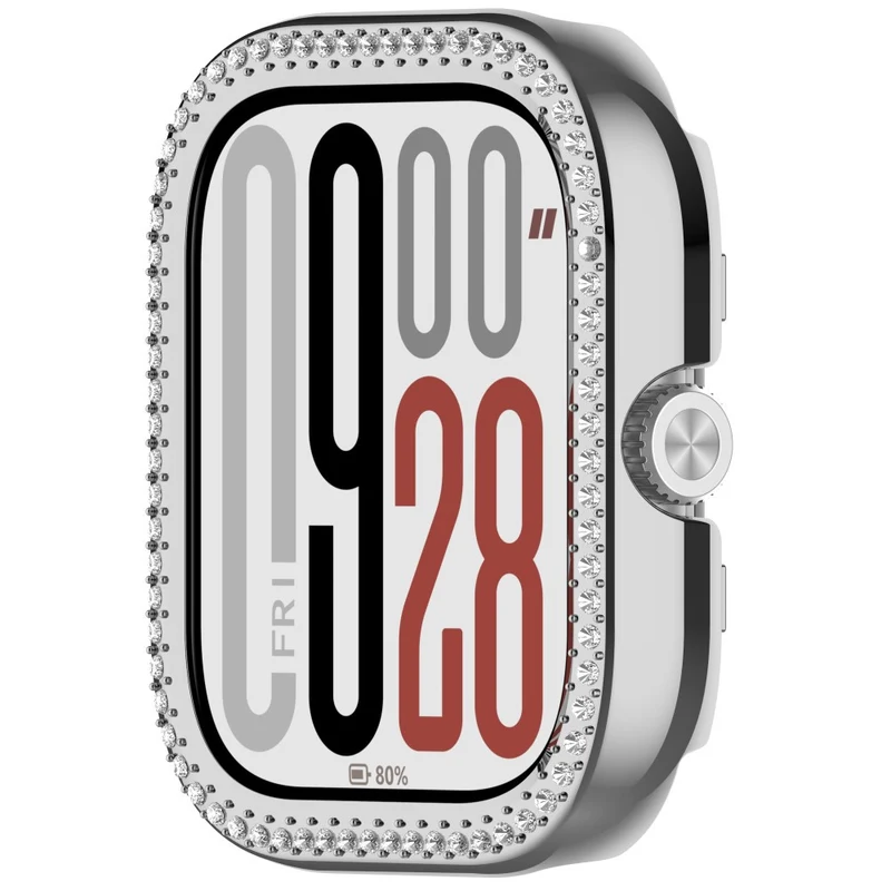 Xiaomi Redmi Watch 5 Schützende Strass und Silikon Bumper
