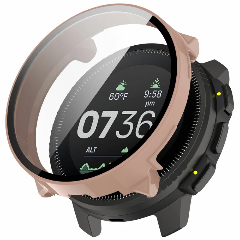 Super Stylisch Suunto Vertical Hülle mit Displayschutz in Glas und Silikon