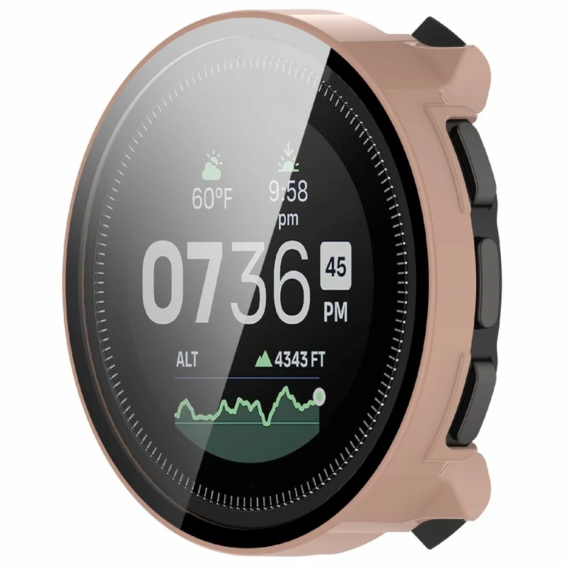 Super Stylisch Suunto Vertical Hülle mit Displayschutz in Glas und Silikon
