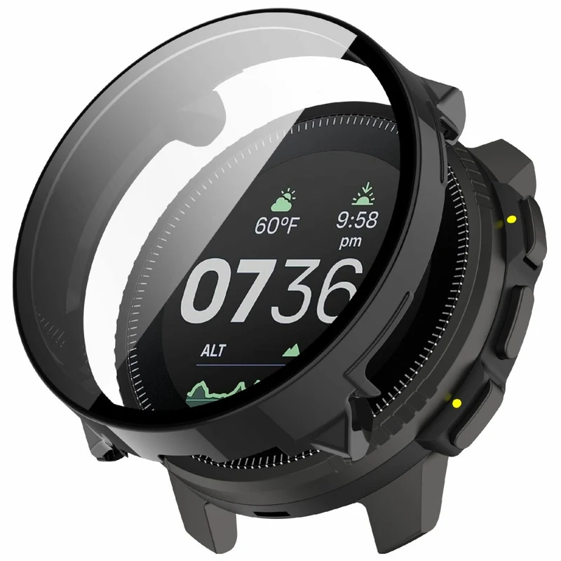 Super Stylisch Suunto Vertical Hülle mit Displayschutz in Glas und Silikon