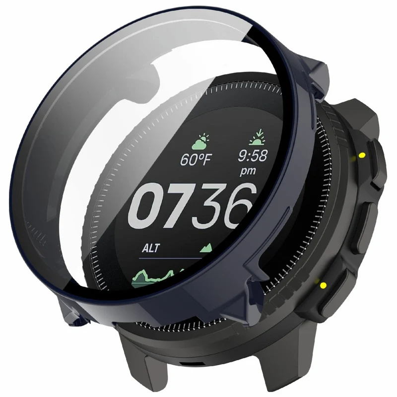 Super Stylisch Suunto Vertical Hülle mit Displayschutz in Glas und Silikon
