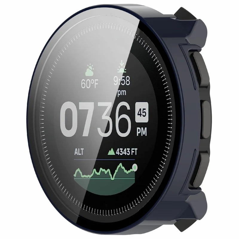 Super Stylisch Suunto Vertical Hülle mit Displayschutz in Glas und Silikon