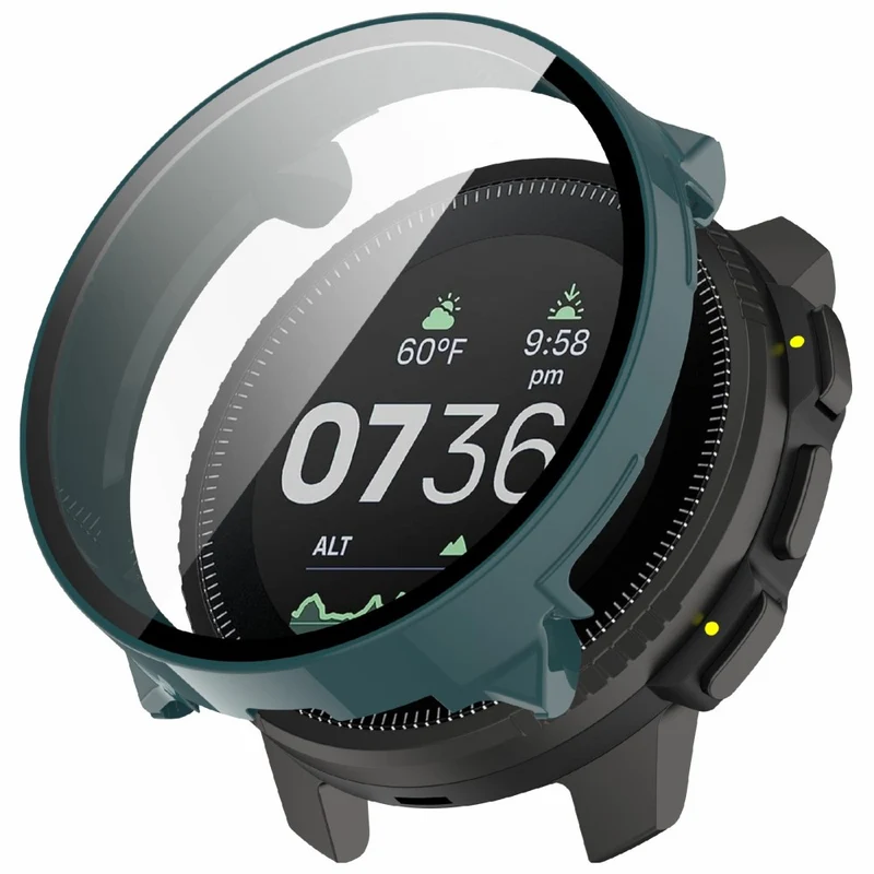 Super Stylisch Suunto Vertical Hülle mit Displayschutz in Glas und Silikon
