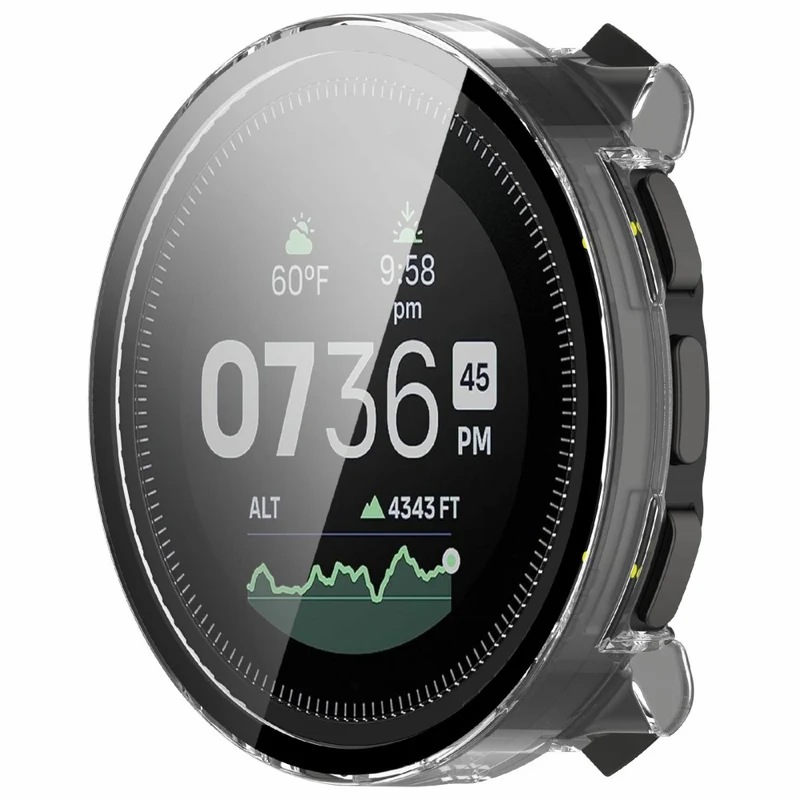 Super Stylisch Suunto Vertical Hülle mit Displayschutz in Glas und Silikon