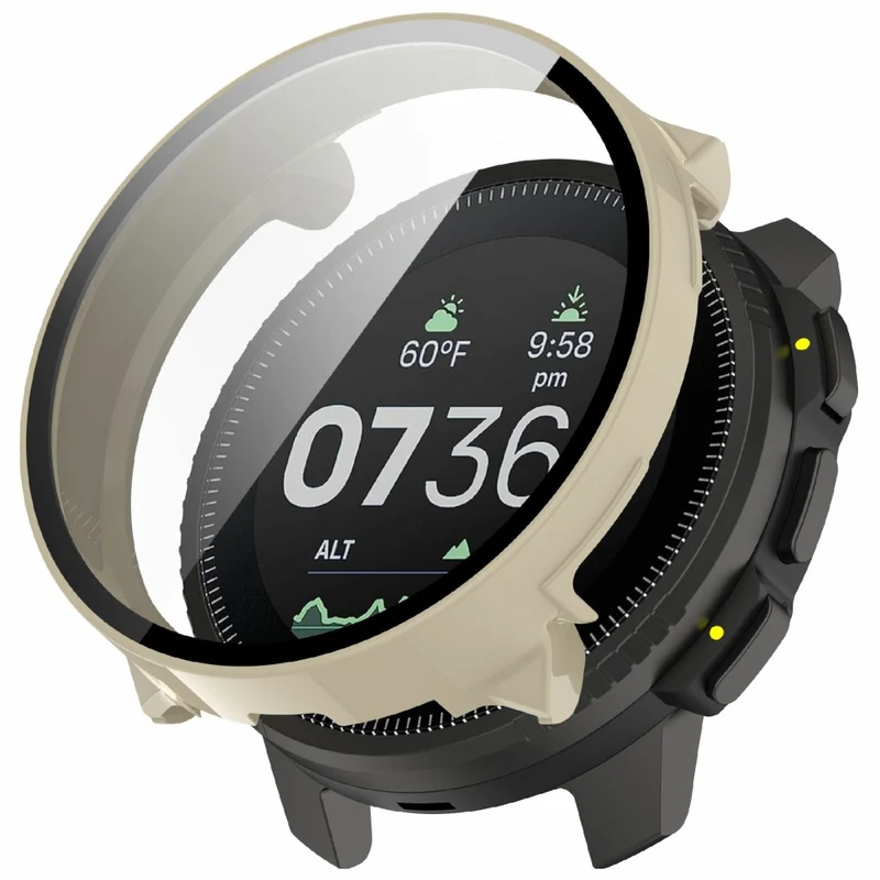 Super Stylisch Suunto Vertical Hülle mit Displayschutz in Glas und Silikon