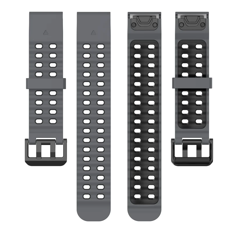 Garmin Fenix 9 Pro - 47mm Wave Sportarmband (Dunkelgrau/Schwarz)