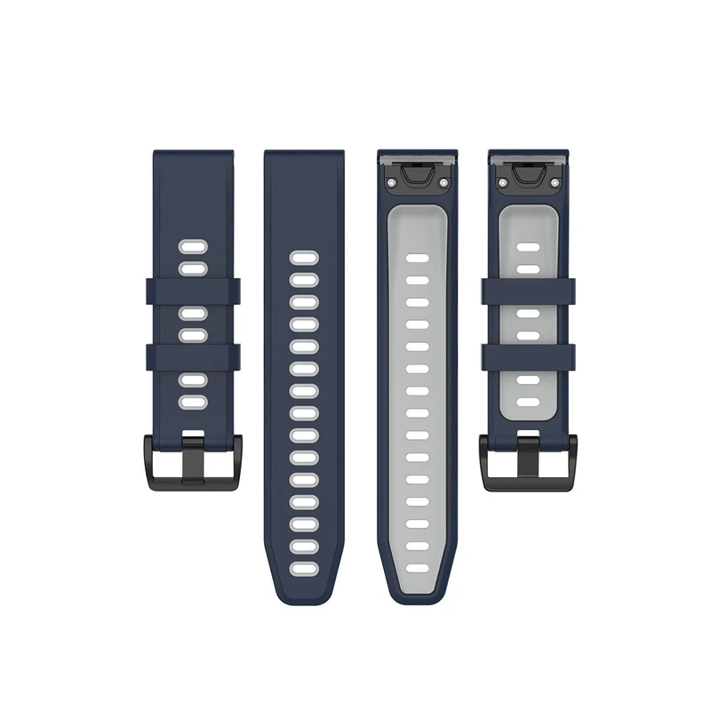 Garmin Fenix 9 - 51mm Schnallen-Sportarmband (Blau/Grau)