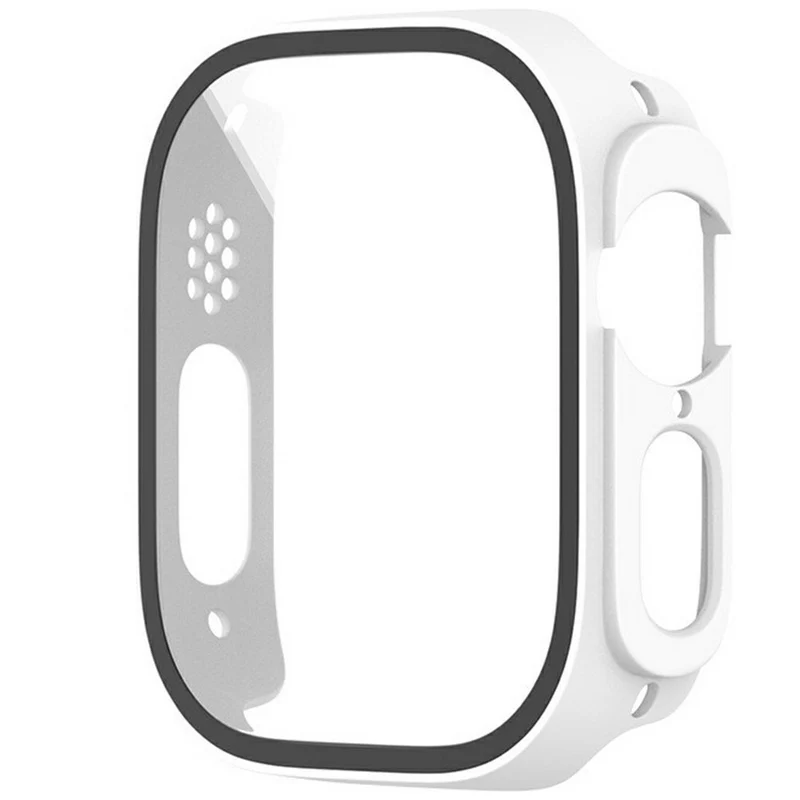 Stilvoll Apple Watch Ultra Hülle mit Displayschutz in Glas und Silikon