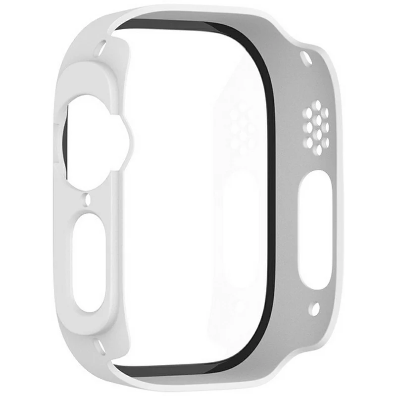 Stilvoll Apple Watch Ultra Hülle mit Displayschutz in Glas und Silikon