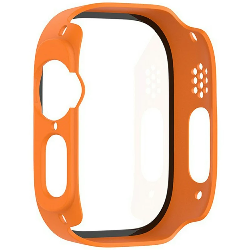 Stilvoll Apple Watch Ultra Hülle mit Displayschutz in Glas und Silikon