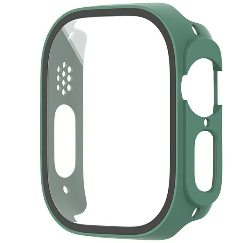 Stilvoll Apple Watch Ultra Hülle mit Displayschutz in Glas und Silikon