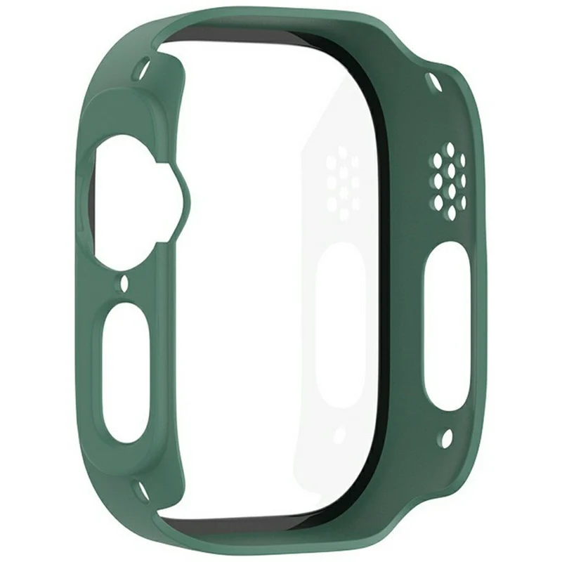 Stilvoll Apple Watch Ultra Hülle mit Displayschutz in Glas und Silikon