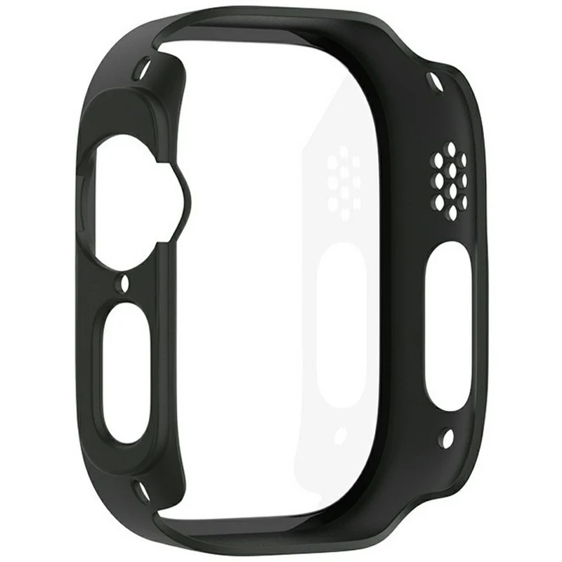 Stilvoll Apple Watch Ultra Hülle mit Displayschutz in Glas und Silikon