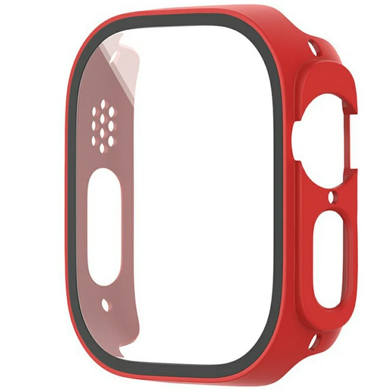 Stilvoll Apple Watch Ultra Hülle mit Displayschutz in Glas und Silikon
