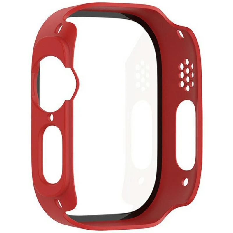Stilvoll Apple Watch Ultra Hülle mit Displayschutz in Glas und Silikon