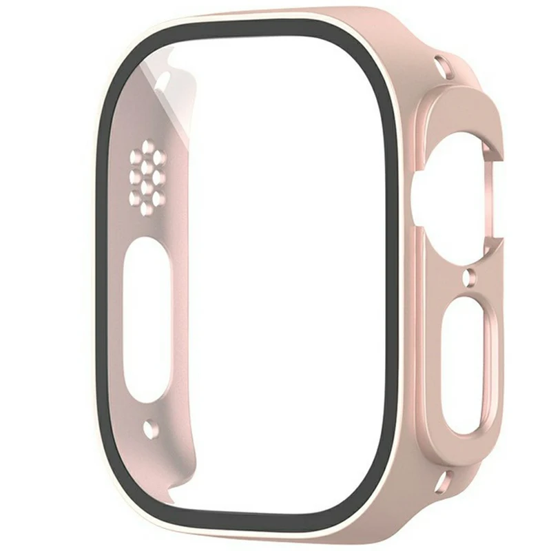 Stilvoll Apple Watch Ultra Hülle mit Displayschutz in Glas und Silikon