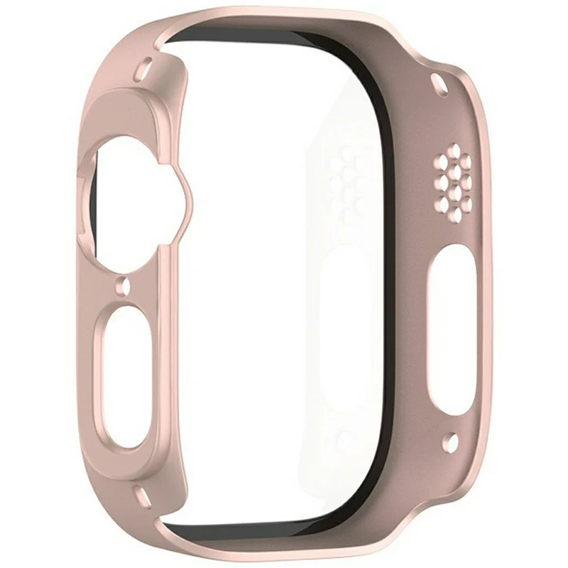 Stilvoll Apple Watch Ultra Hülle mit Displayschutz in Glas und Silikon