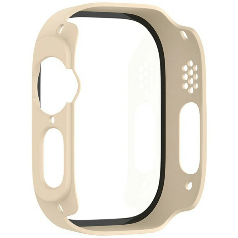 Stilvoll Apple Watch Ultra Hülle mit Displayschutz in Glas und Silikon