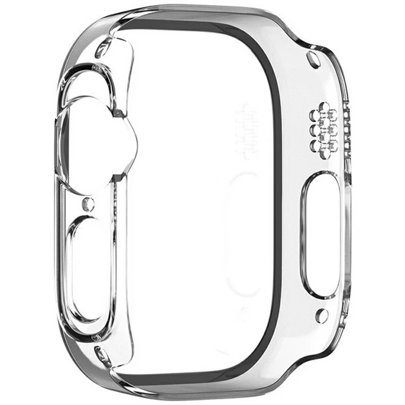 Stilvoll Apple Watch Ultra Hülle mit Displayschutz in Glas und Silikon