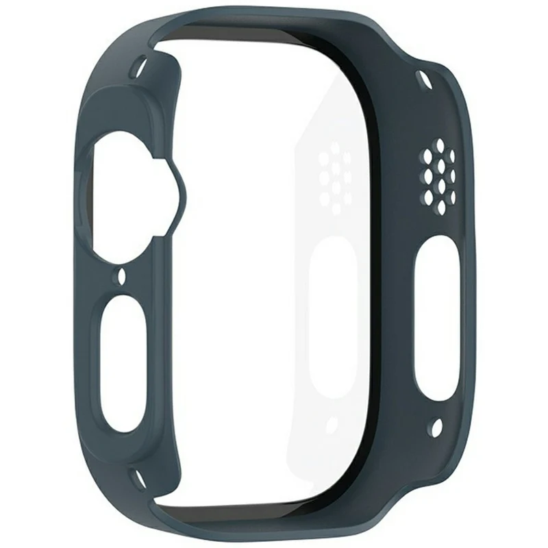 Stilvoll Apple Watch Ultra Hülle mit Displayschutz in Glas und Silikon