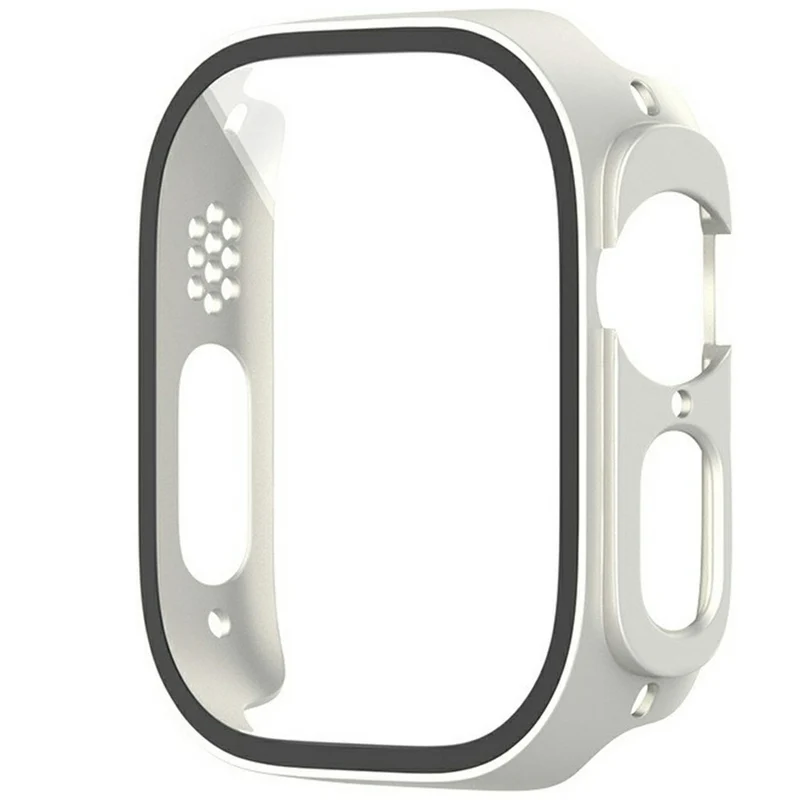 Stilvoll Apple Watch Ultra Hülle mit Displayschutz in Glas und Silikon