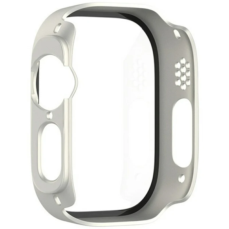 Stilvoll Apple Watch Ultra Hülle mit Displayschutz in Glas und Silikon