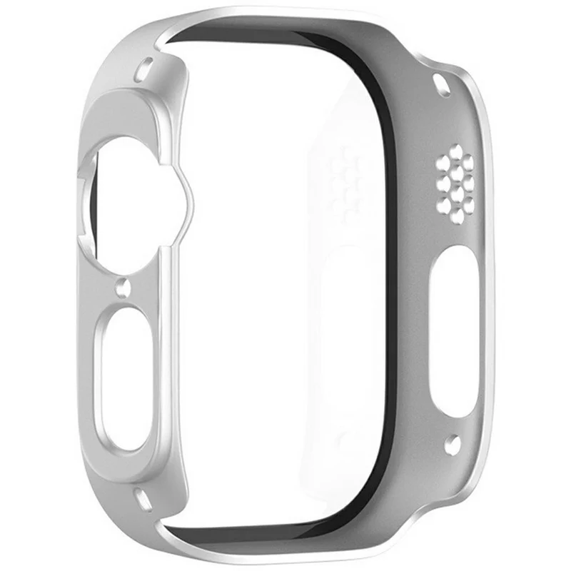 Stilvoll Apple Watch Ultra Hülle mit Displayschutz in Glas und Silikon