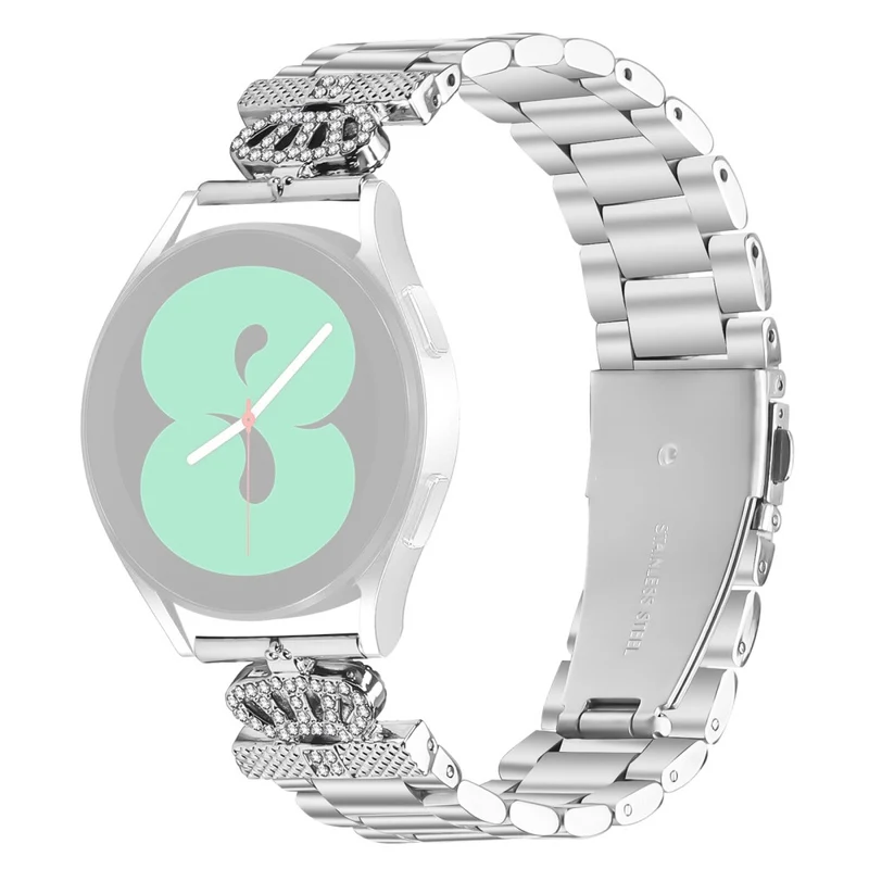 Auffallend Schön Samsung Galaxy Watch 4 Classic (42mm) / Samsung Galaxy Watch 4 Classic (46mm) Metall Und Strass Universell Armband