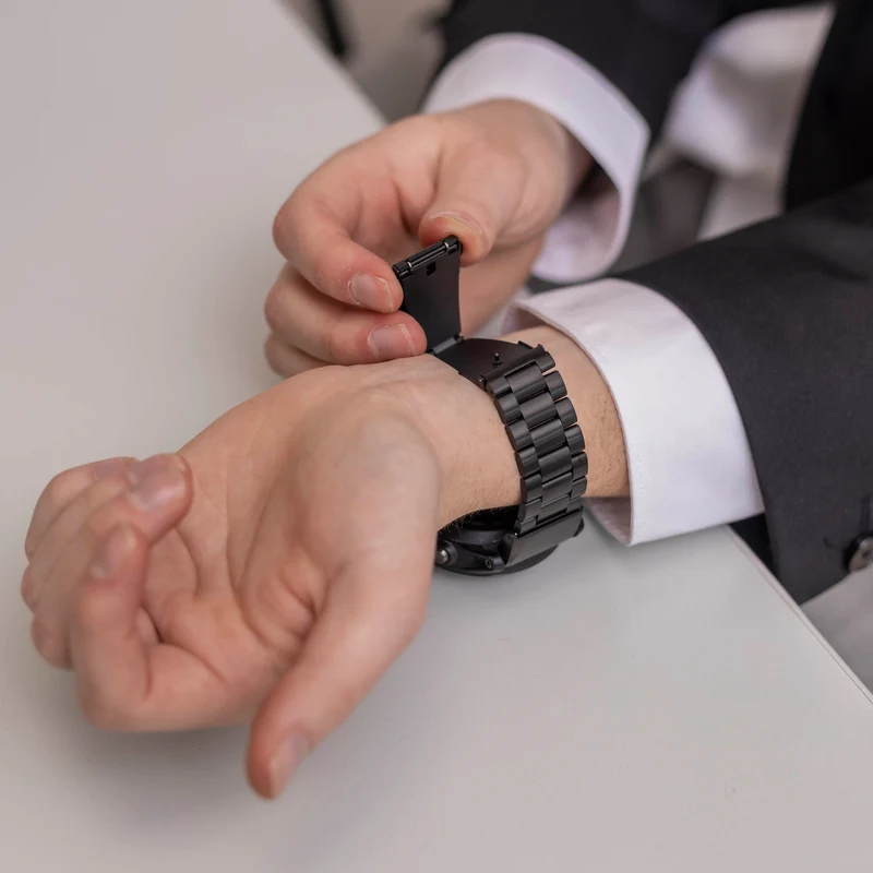 Garmin Fenix 9 - 51mm Stahlarmband (Schwarz)
