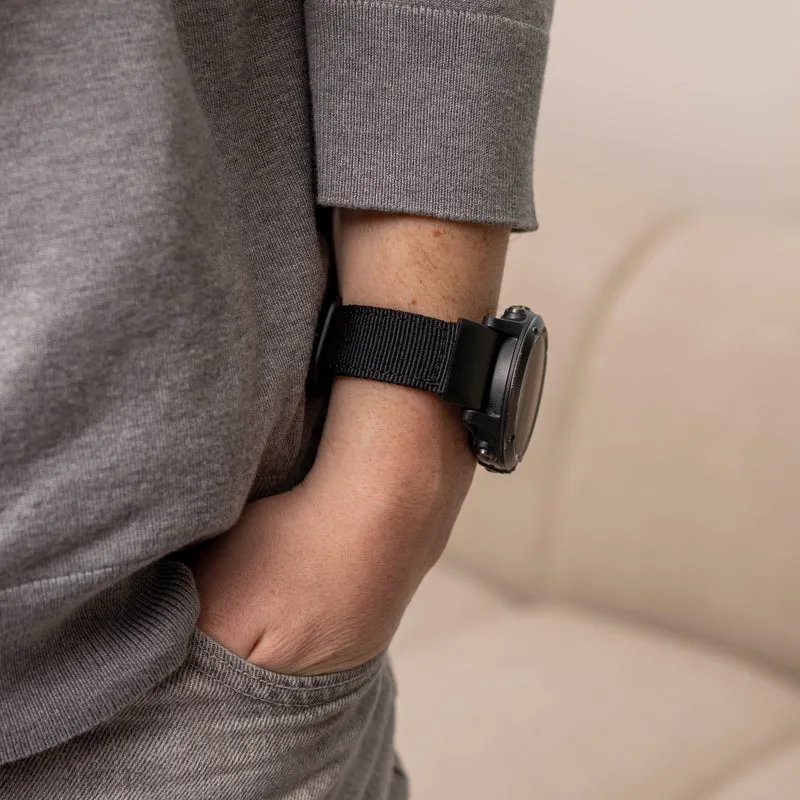 Garmin Fenix 9 Pro - 51mm Schnallen-Nylonarmband (Schwarz)