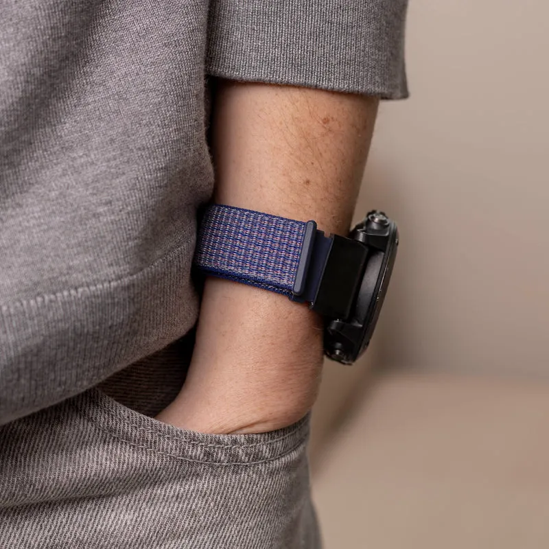 Garmin Fenix 9 - 51mm Nylonarmband (Blau)