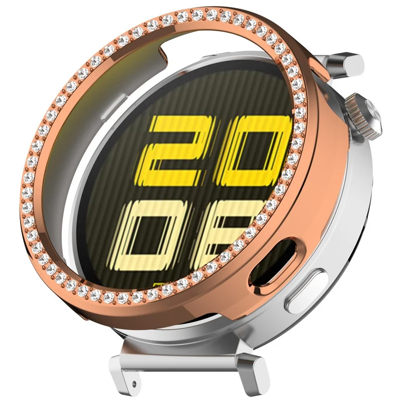Absolut Modisch Huawei WATCH GT 5 41 mm / Huawei Watch GT 4 41mm Strass und Silikon Hülle