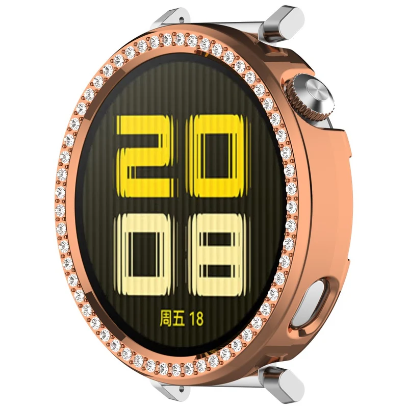Absolut Modisch Huawei WATCH GT 5 41 mm / Huawei Watch GT 4 41mm Strass und Silikon Hülle